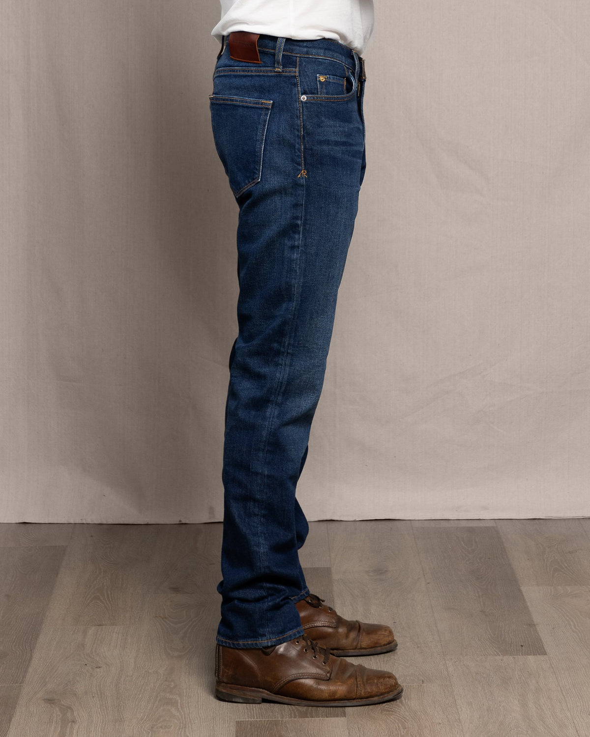 Men's Ace Rivington Brodie Taper Comfort 12oz jeans in Dark Classic wash