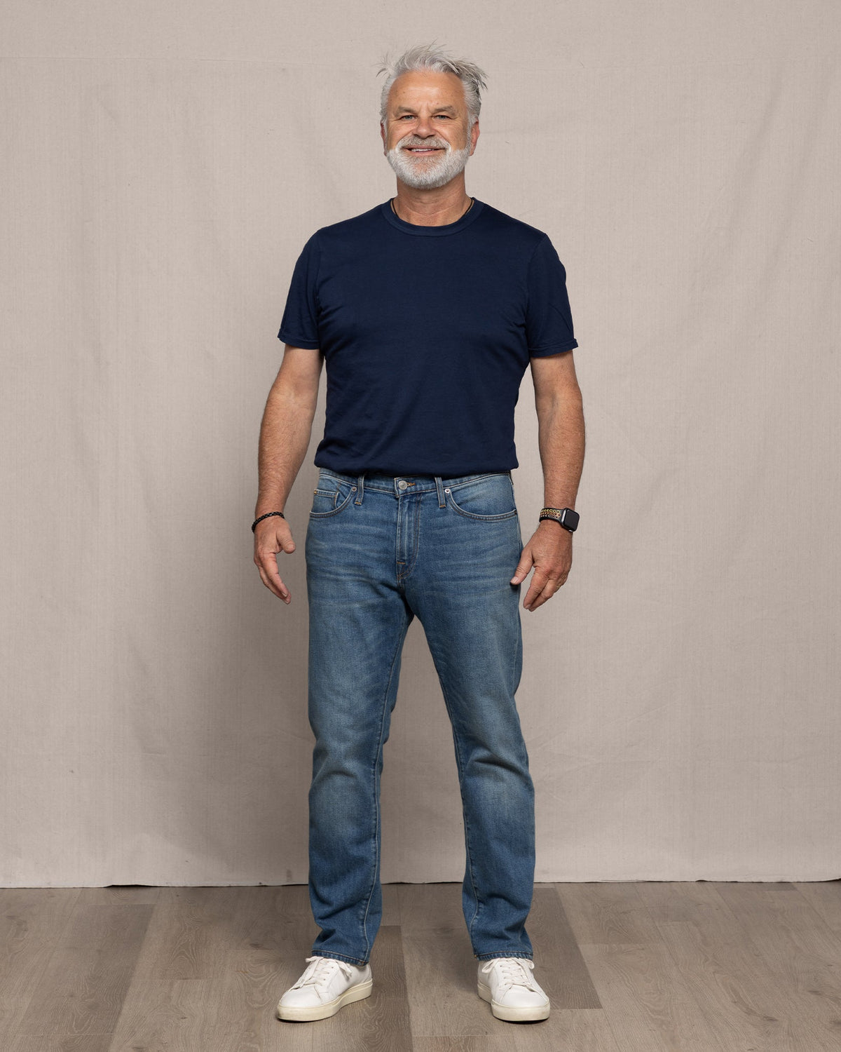 Men's Ace Rivington Brodie Taper Comfort 12oz jeans in Medium Classic wash