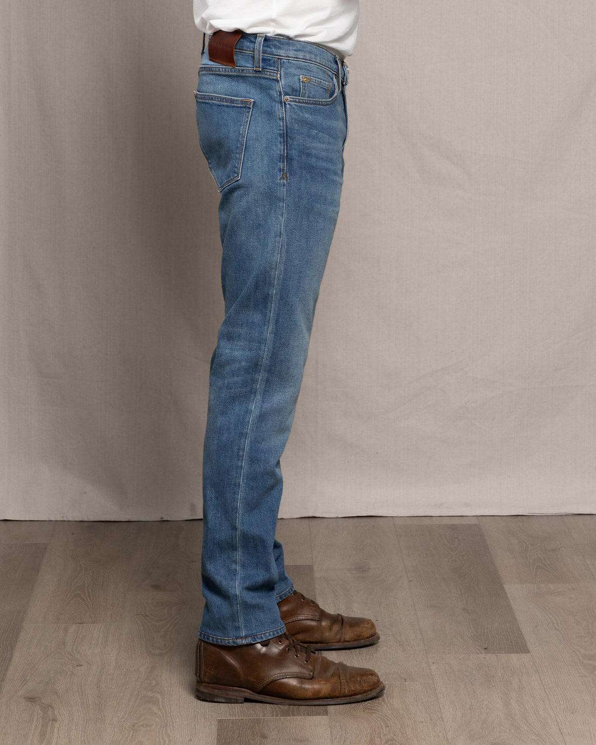 Men's Ace Rivington Brodie Taper Comfort 12oz jeans in Medium Classic wash