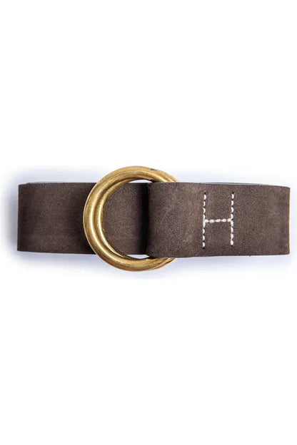 Leather Regatta Belt - Walnuss - DUNE + SALT