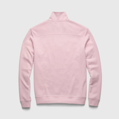Bobby Cashmist Fleece 1/4 Zip - Pink Heather - DUNE + SALT