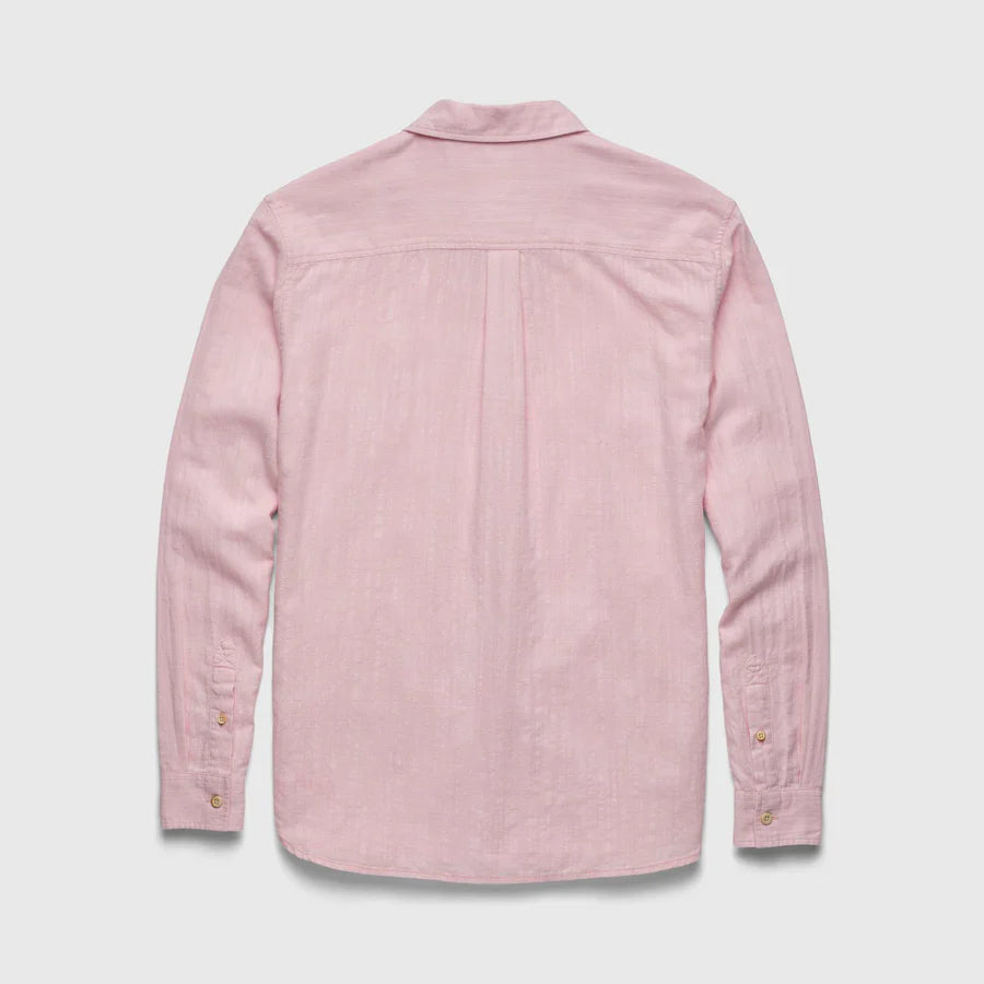 Brian Slub Shirt - Coral Blush - DUNE + SALT