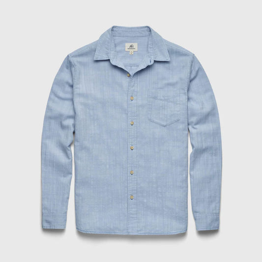 Brian Slub Shirt - Forever Blue - DUNE + SALT
