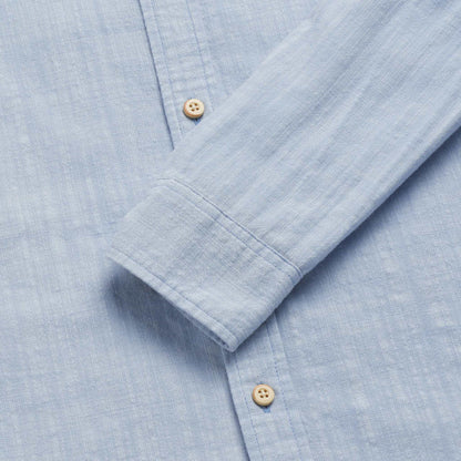 Brian Slub Shirt - Forever Blue - DUNE + SALT