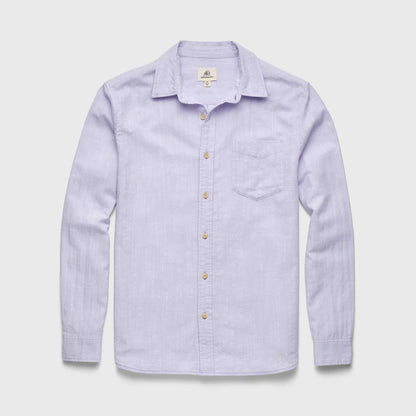 Brian Slub Shirt - Lavender - DUNE + SALT
