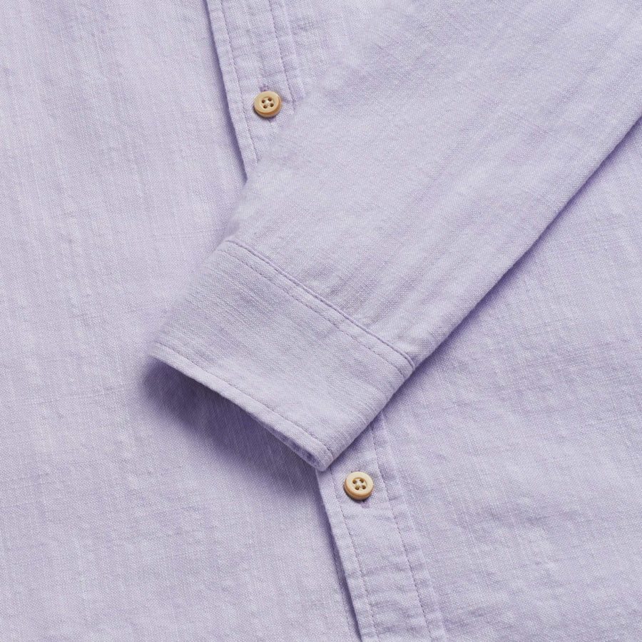 Brian Slub Shirt - Lavender - DUNE + SALT