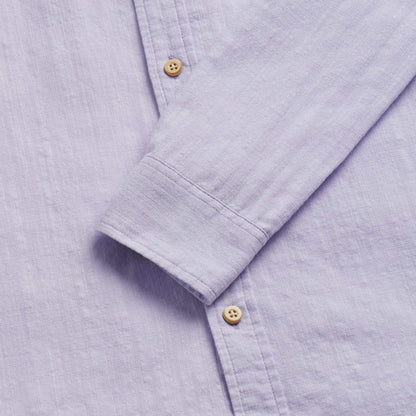 Brian Slub Shirt - Lavender - DUNE + SALT