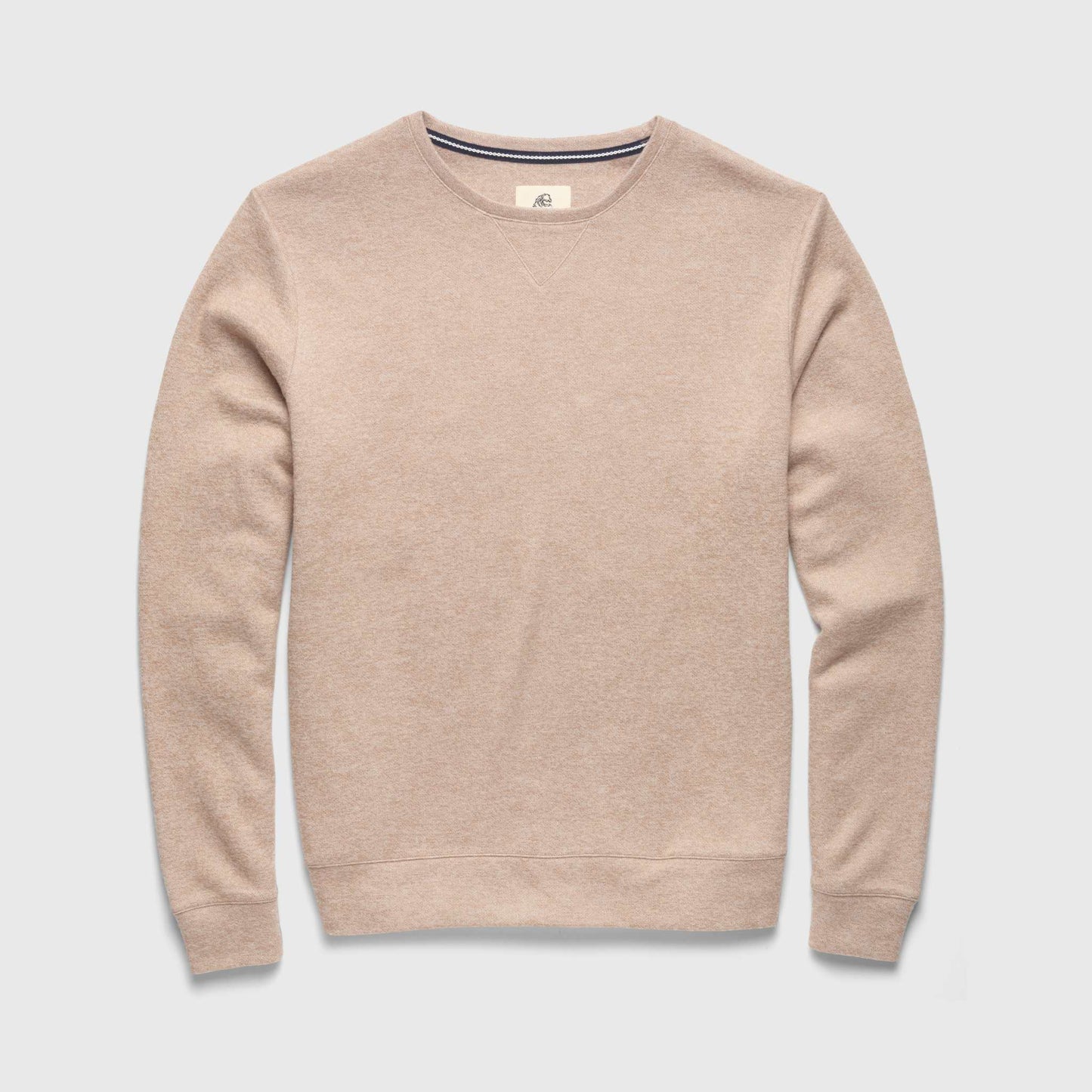 Butch Cashmist Crewneck - Camel Heather