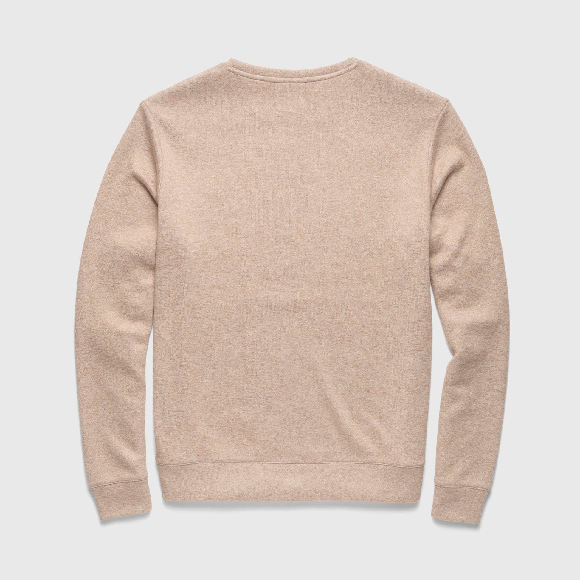Surfside Supply Butch Cashmist Crewneck - Camel Heather Gray
