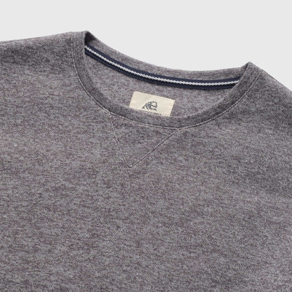 Surfside Supply Butch Cashmist Crewneck - Charcoal Heather Dim Gray