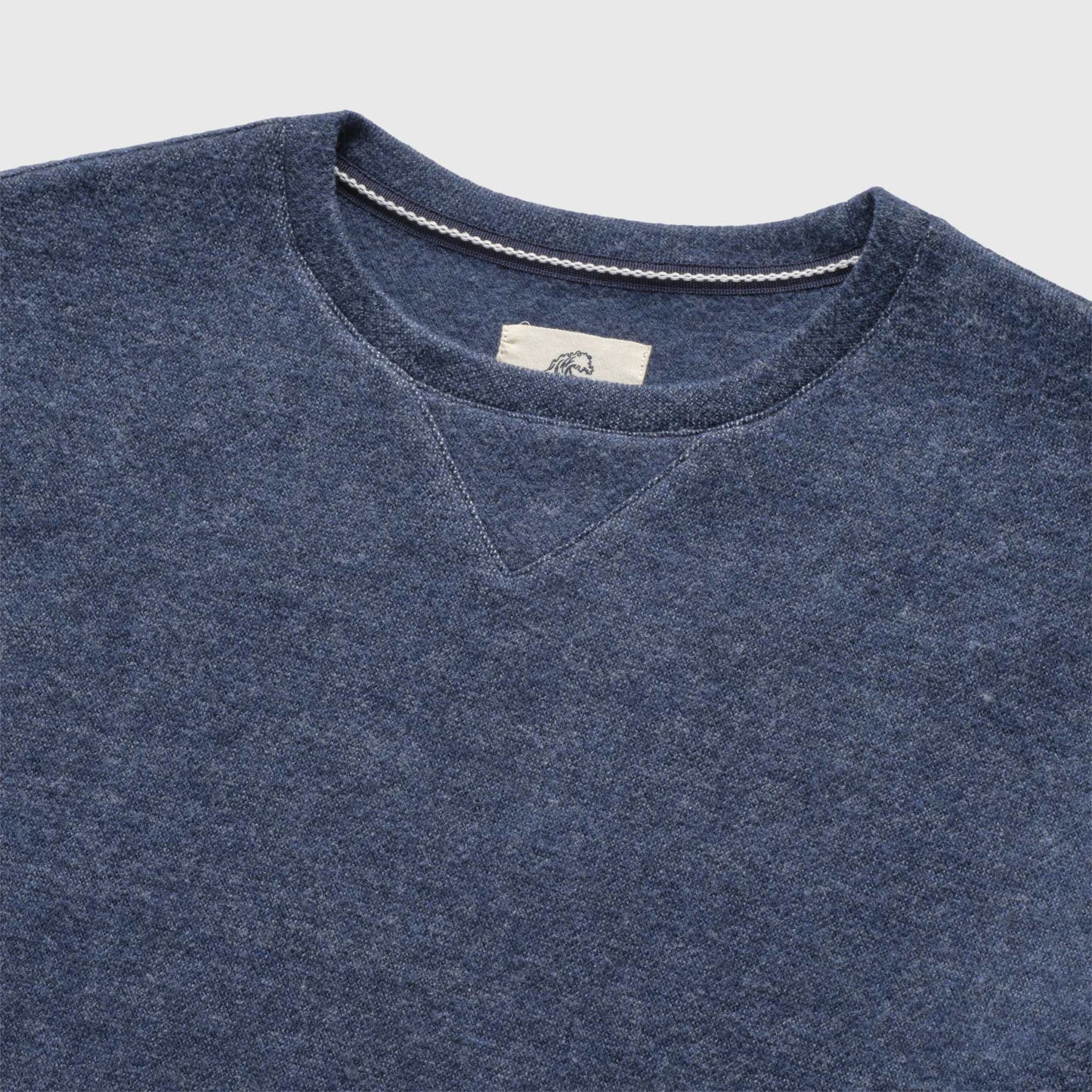 Surfside Supply Butch Cashmist Crewneck - Navy Heather Dark Slate Gray