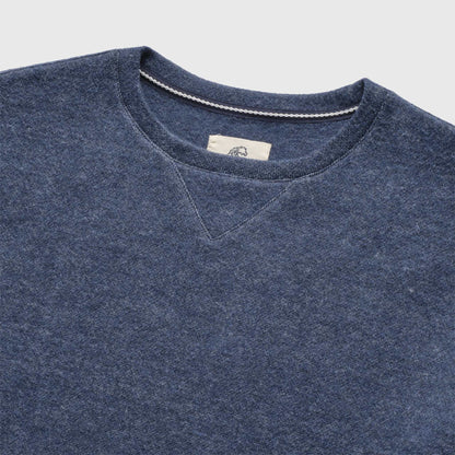Surfside Supply Butch Cashmist Crewneck - Navy Heather Dark Slate Gray