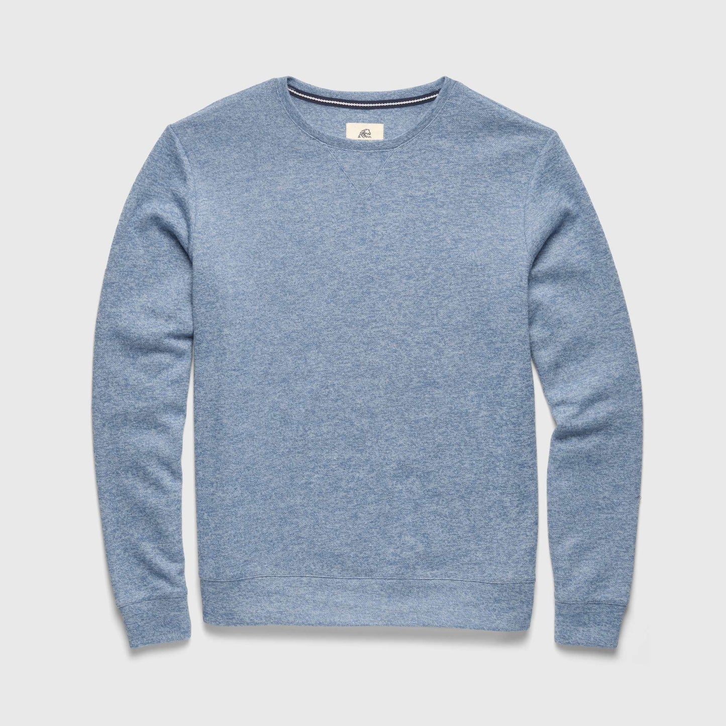 Butch Cashmist Crewneck - Slate Blue Heather