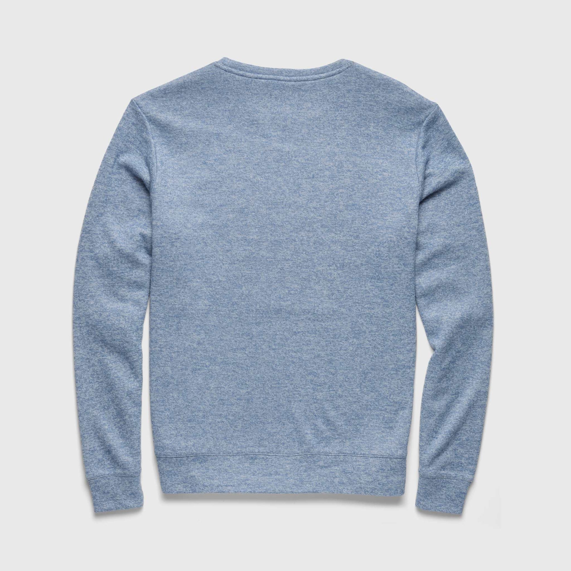 Surfside Supply Butch Cashmist Crewneck - Slate Blue Heather Light Slate Gray