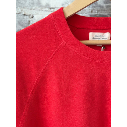 Hartford Women's Tahiry Knit Sweatshirt - Tomato Firebrick