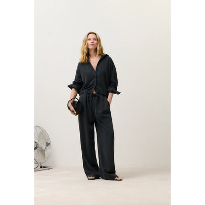 Wynston Wide Jeans - Black - DUNE + SALT