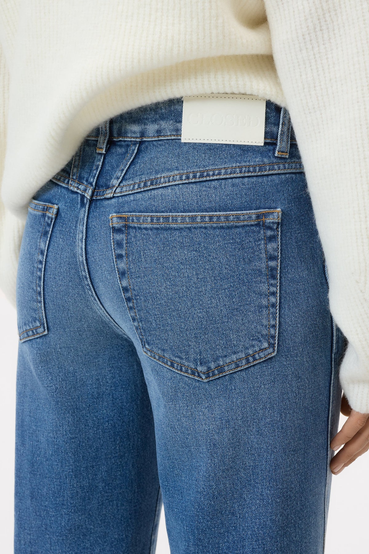 Milo Straight Jean - Mid Blue