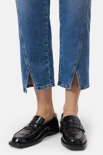 Milo Straight Jean - Mid Blue