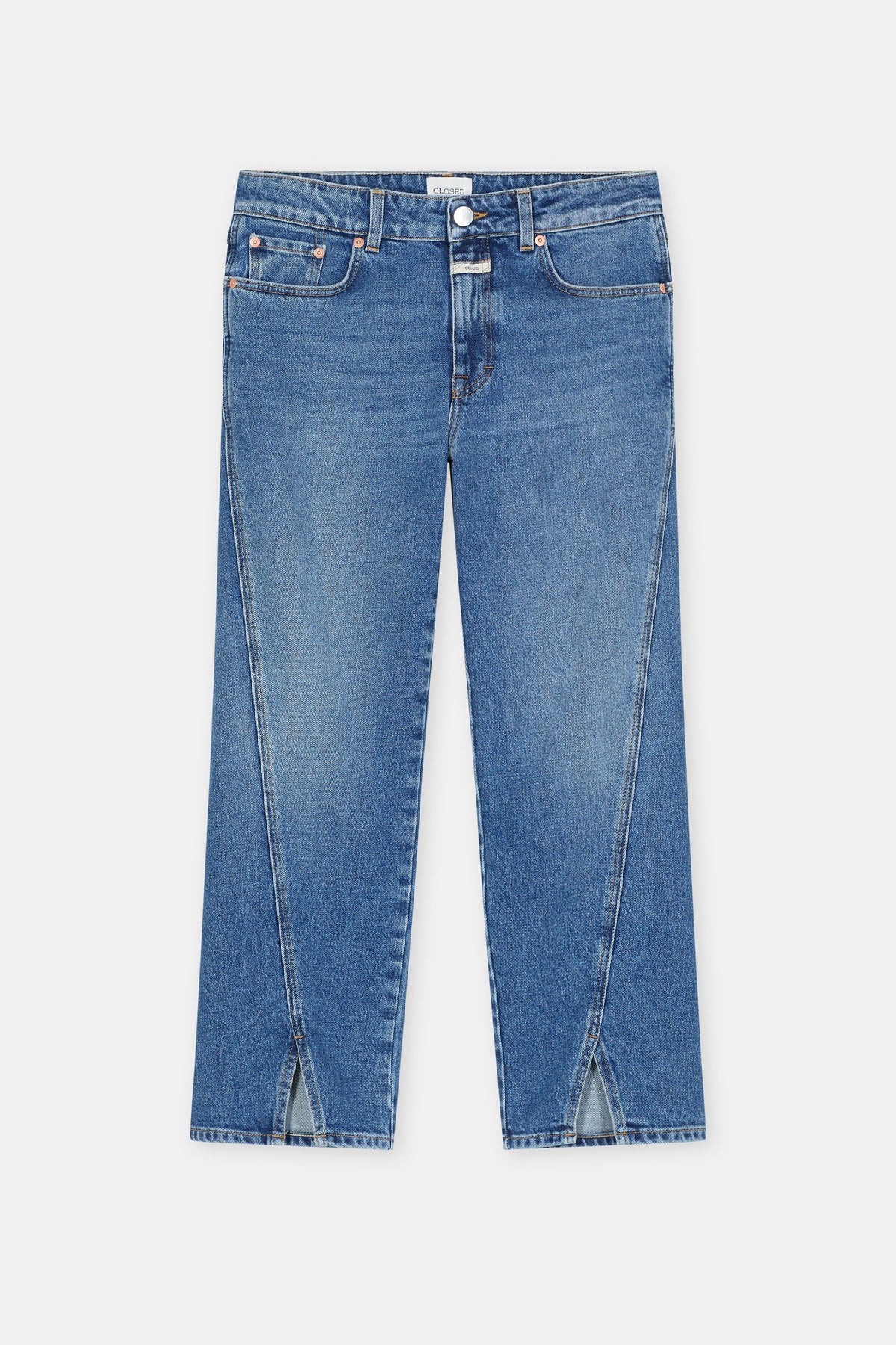 Milo Straight Jean - Mid Blue