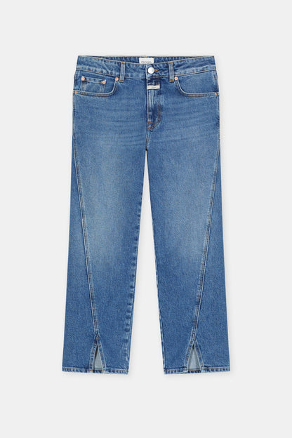 Milo Straight Jean - Mid Blue