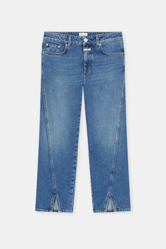 Milo Straight Jean - Mid Blue