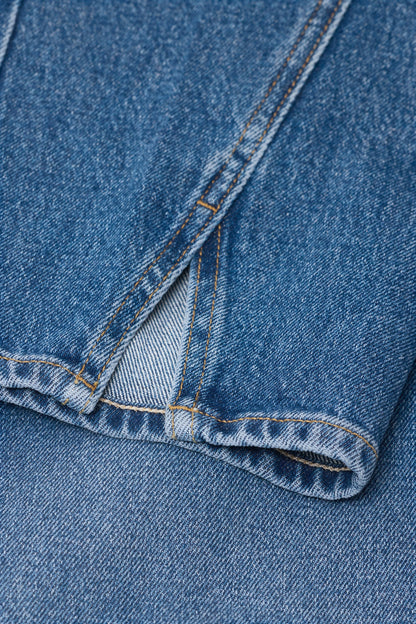 Milo Straight Jean - Mid Blue