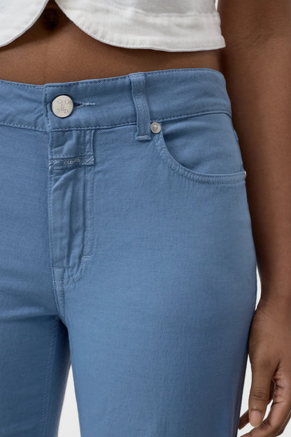 Closed Women's Milo Straight Pants – Stone Blue Slate Gray