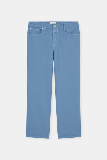 Closed Women's Milo Straight Pants – Stone Blue Light Slate Gray