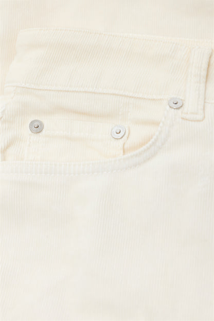 Closed Women's Milo Straight Corduroy Pants - Whipped Cream Antique White