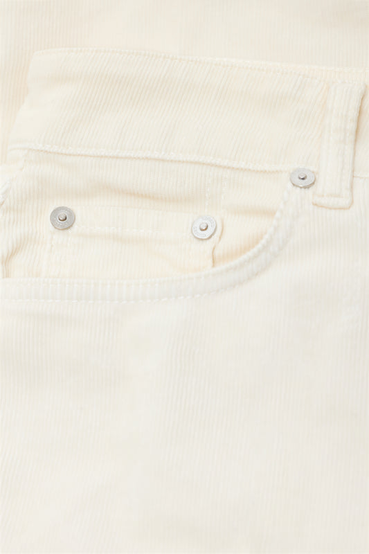Closed Women's Milo Straight Corduroy Pants - Whipped Cream Antique White