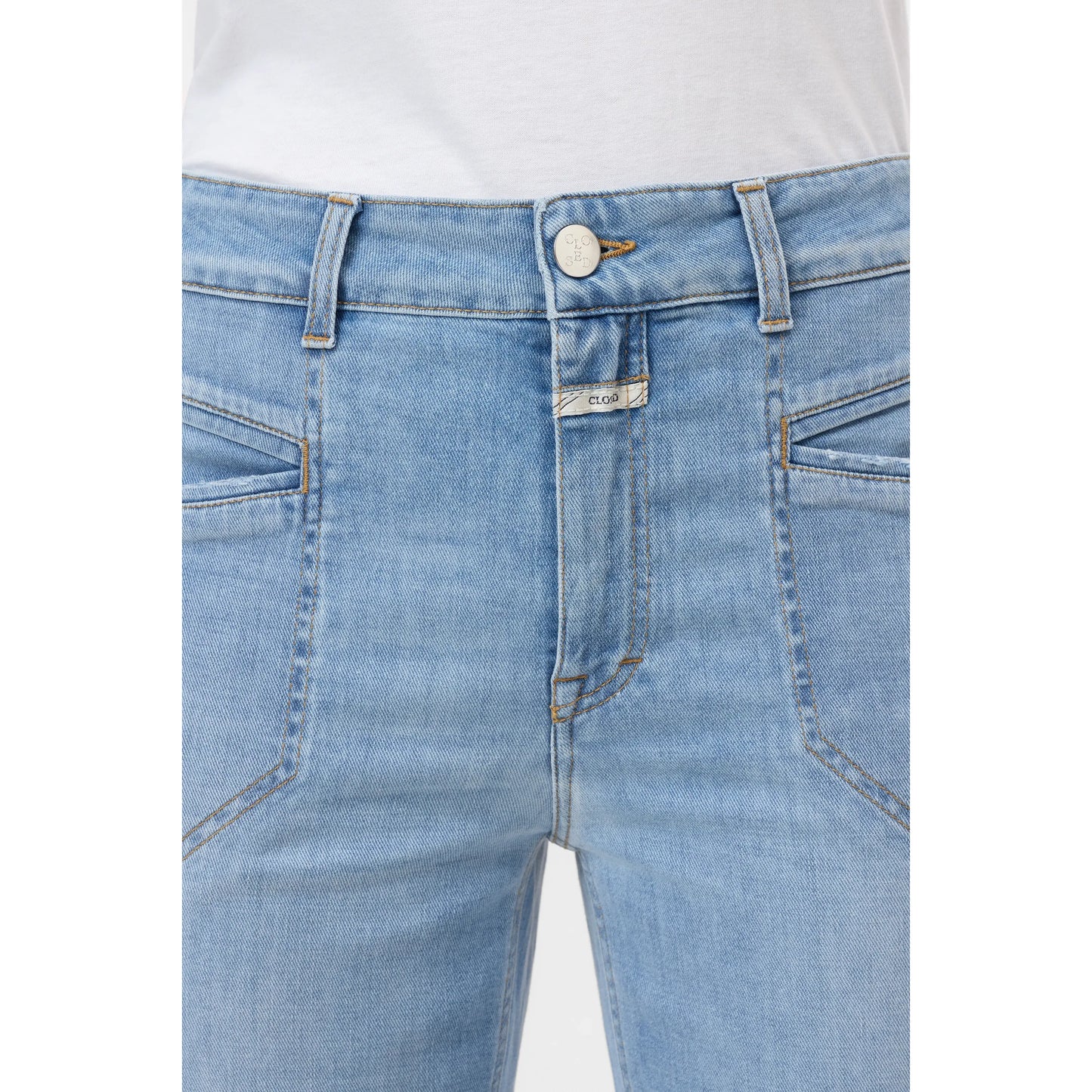 Mira-X Comfort Stretch Straight Jean - Light Blue - DUNE + SALT