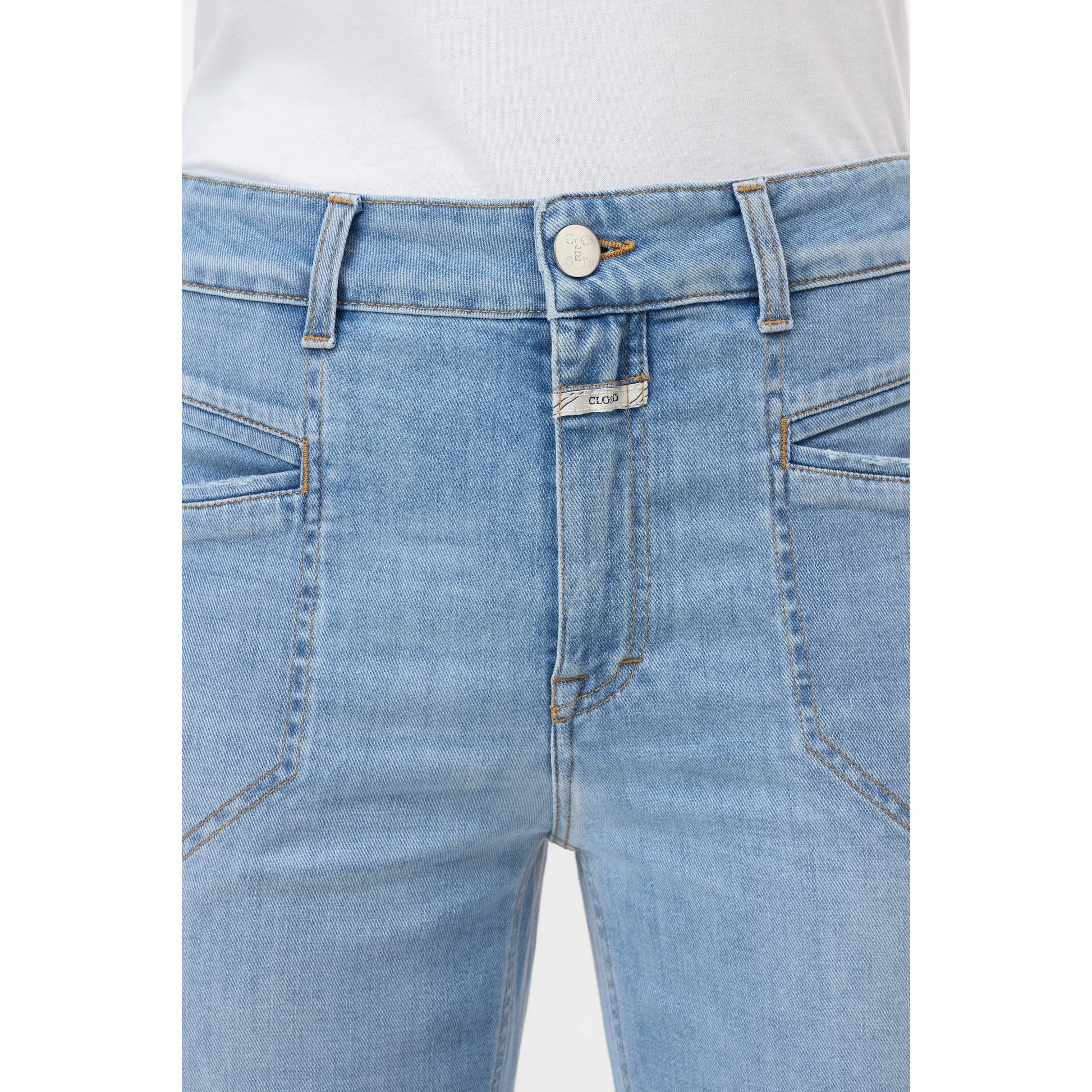 Mira-X Comfort Stretch Straight Jean - Light Blue - DUNE + SALT