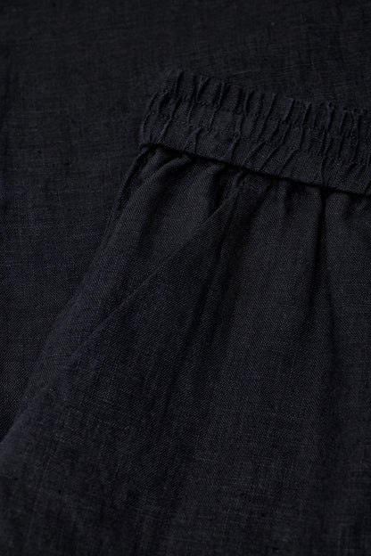 Closed Women's Winona Wide Linen Pants – Black Black