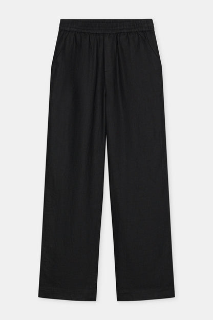 Closed Women's Winona Wide Linen Pants – Black Black