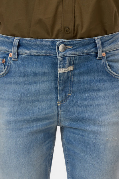 Junna Straight Jean - Mid Blue - DUNE + SALT