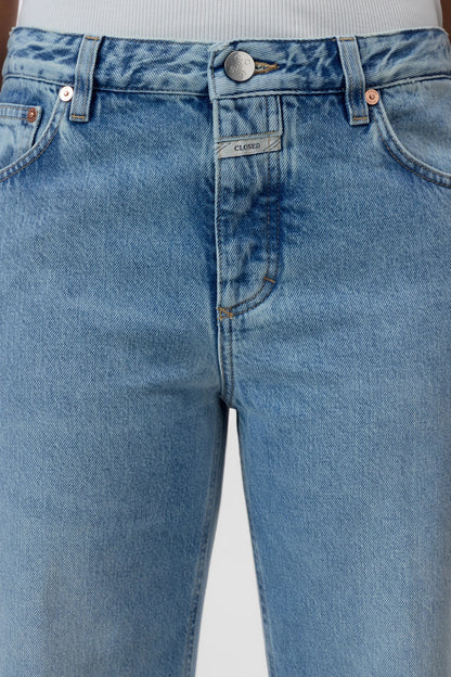 Closed Women's Gillan Wide Jeans – Light Blue Slate Gray