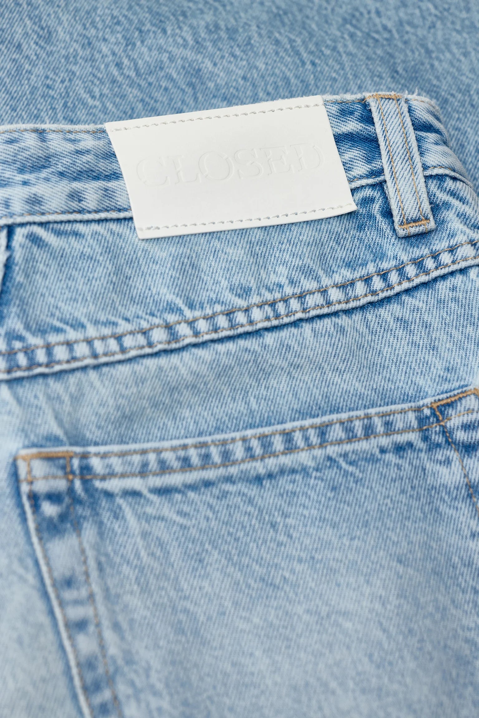 Closed Women's Gillan Wide Jeans – Light Blue Dark Gray