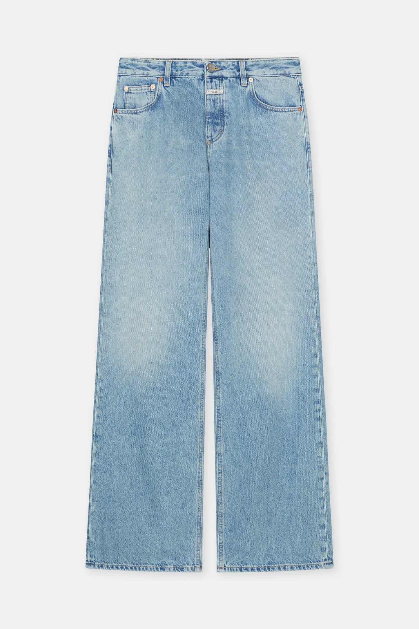 Closed Women's Gillan Wide Jeans – Light Blue Light Slate Gray