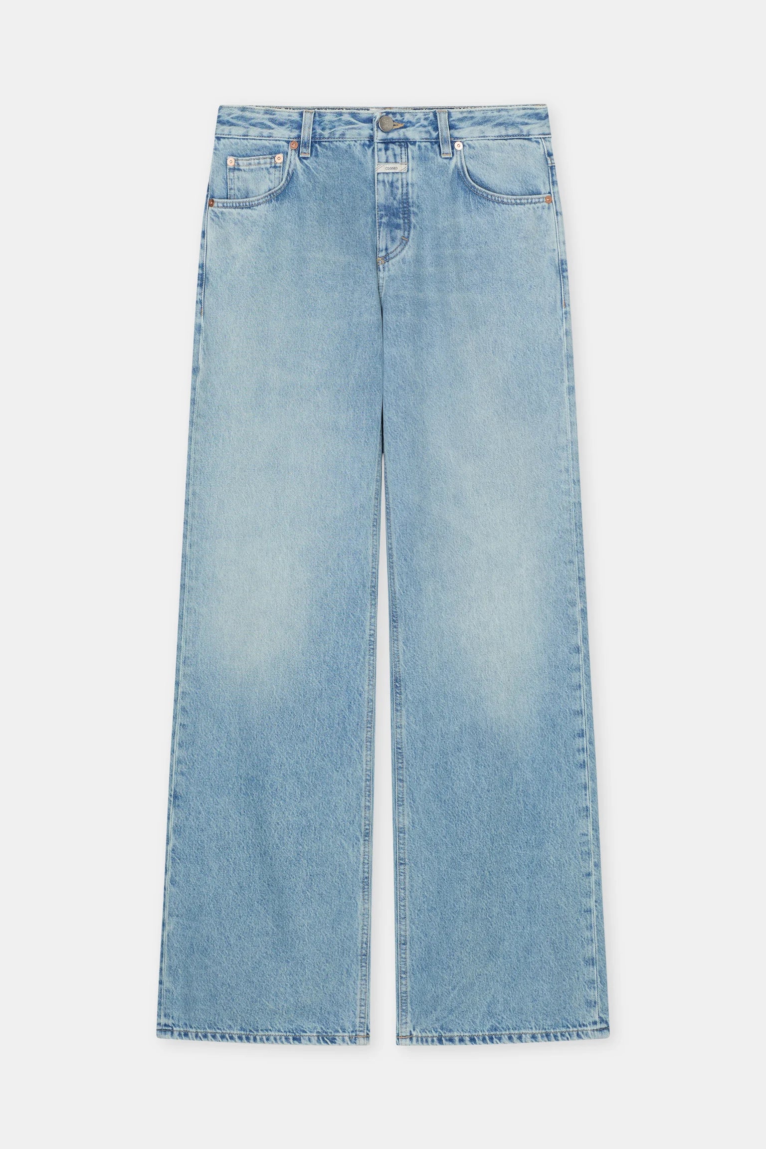 Closed Women's Gillan Wide Jeans – Light Blue Light Slate Gray