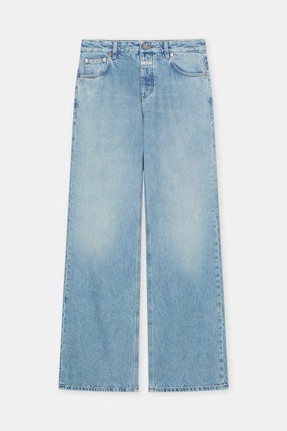 Closed Women's Gillan Wide Jeans – Light Blue Light Slate Gray