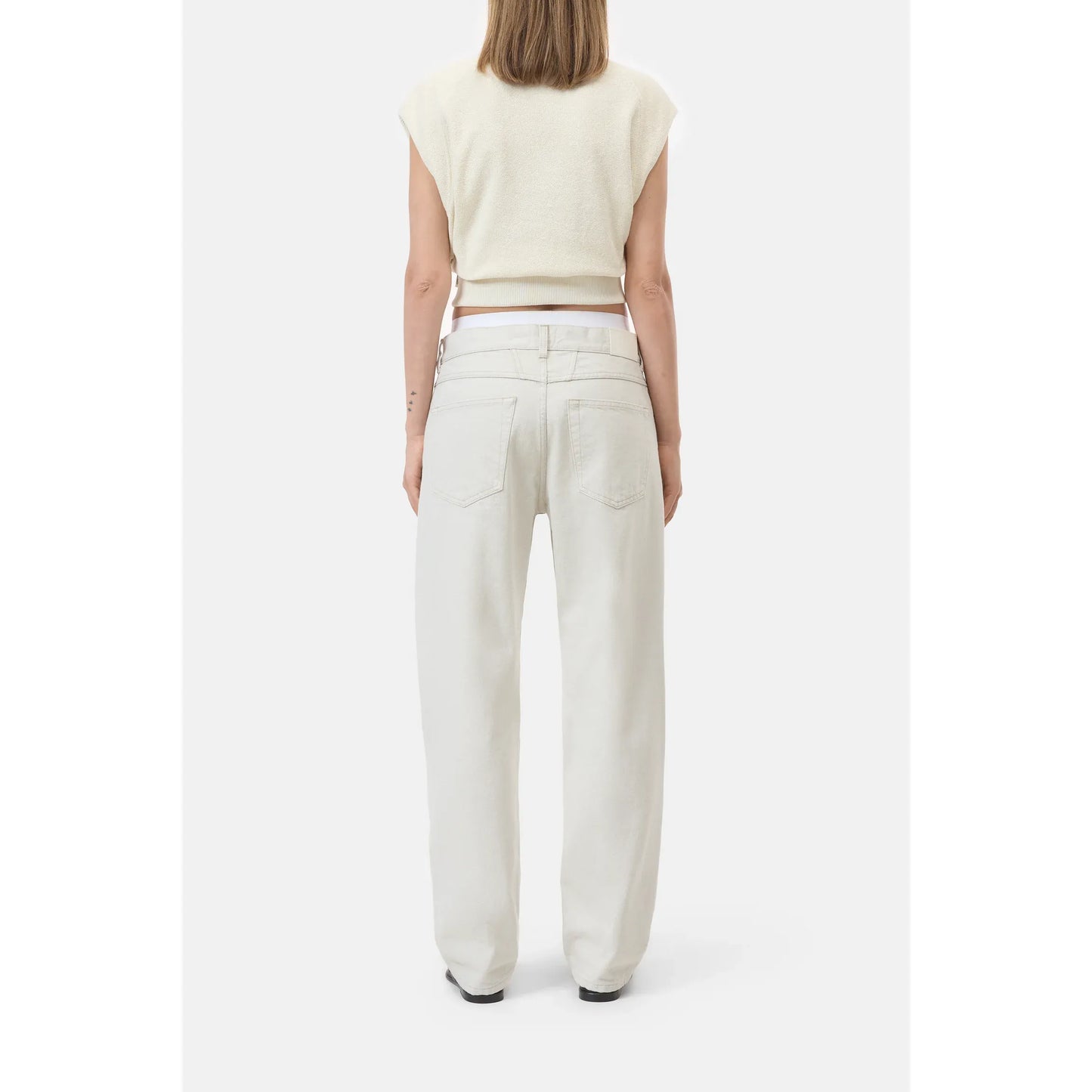 Jonta Relaxed Jean - Light Grey - DUNE + SALT
