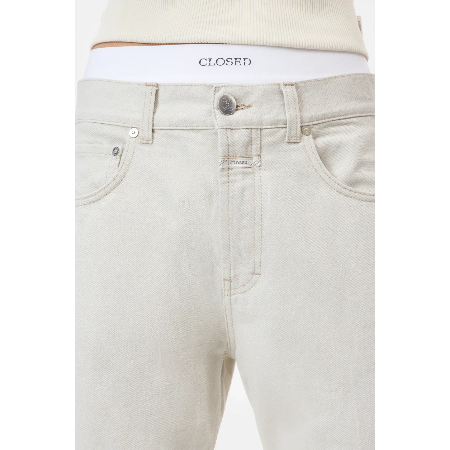 Jonta Relaxed Jean - Light Grey - DUNE + SALT