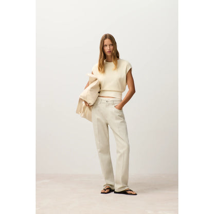 Jonta Relaxed Jean - Light Grey - DUNE + SALT