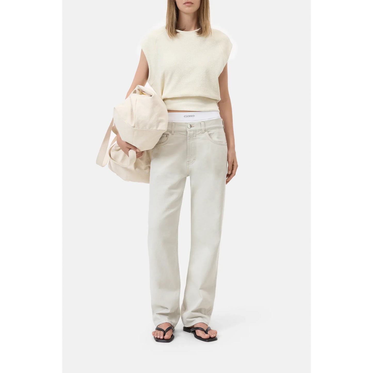 Jonta Relaxed Jean - Light Grey - DUNE + SALT