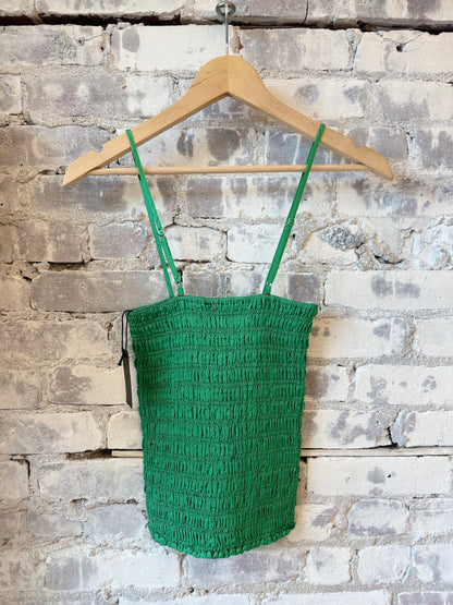 Smocked Crinkle Cami - Mojito - DUNE + SALT