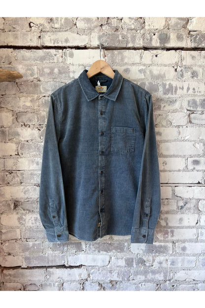Lightweight Corduroy Shirt - Indigo - DUNE + SALT