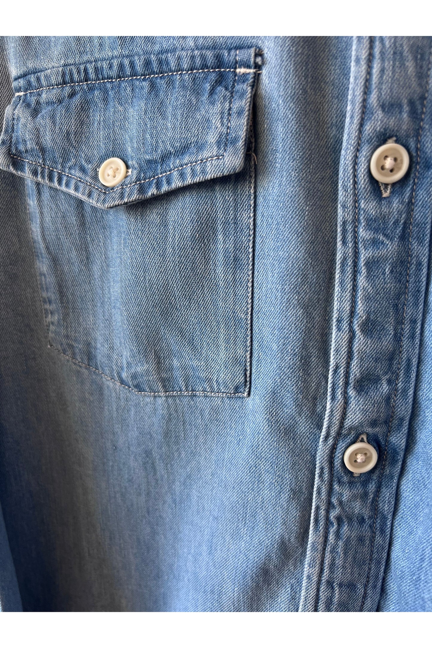 Denim Shirt LS - Light indigo - DUNE + SALT