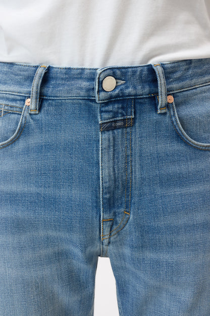 Closed Men's Cooper True Regular Jean - Mid Blue Dark Slate Blue