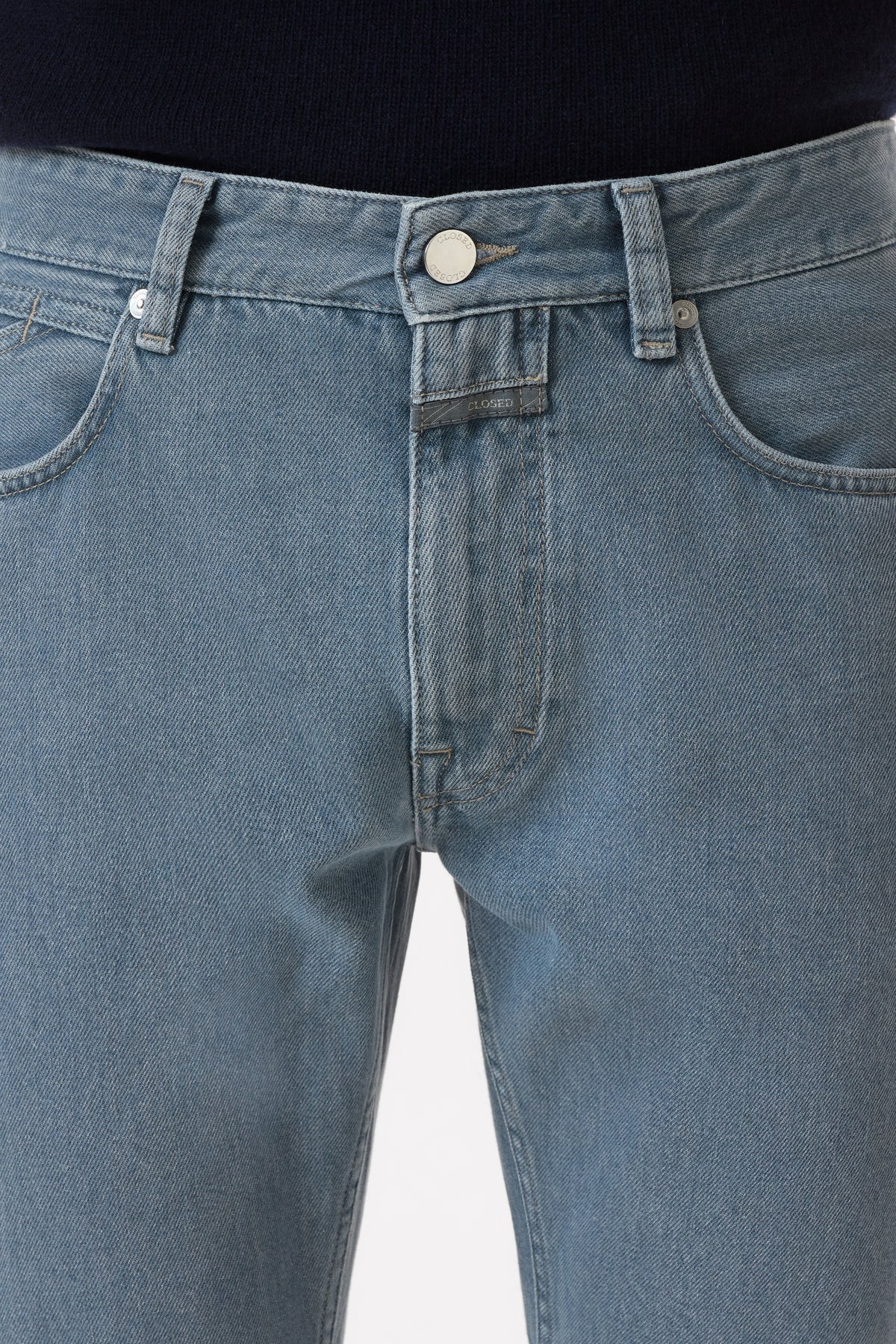 Closed Men's Cooper True Regular Jean - Mid Grey Slate Gray