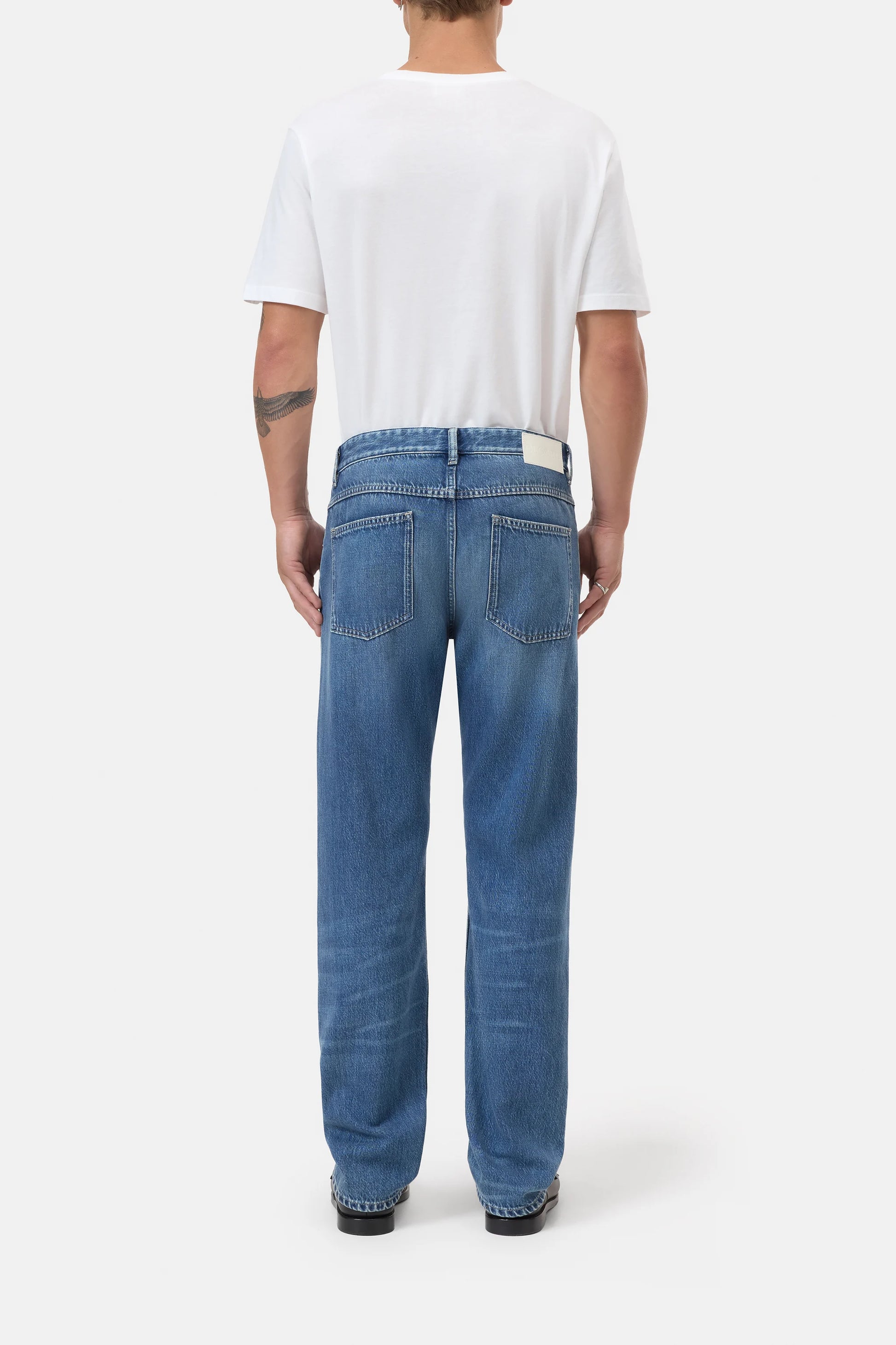Closed Men's Cooper True Regular Jean - Mid Blue Lavender
